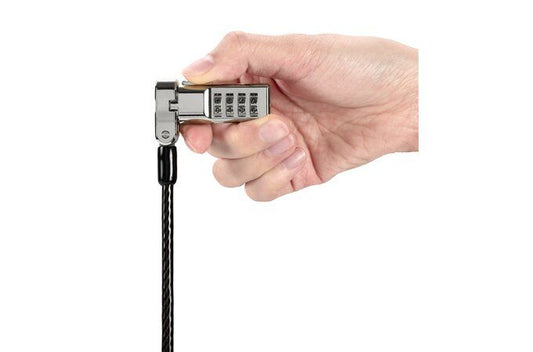 KENSINGTON COMBINATION NOTEBOOK LOCK, UNIVERSAL LOCK SLOTS -TBAR/N17/NANOSAVER