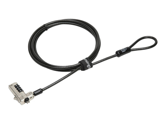 KENSINGTON COMBINATION NOTEBOOK LOCK - N17 FOR DELL DEVICES WITH WEDGE LOCK SLOT