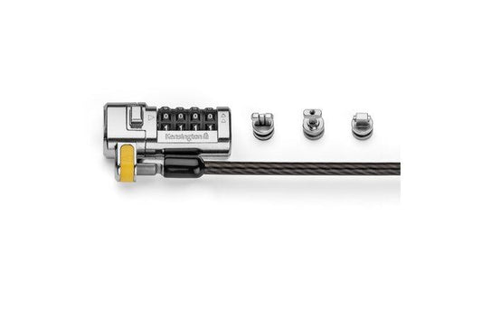 KENSINGTON CLICKSAFE COMBO NOTEBOOK LOCK, UNIVERSAL LOCK SLOT- TBAR/N17/NANOSAVER, MASTERC