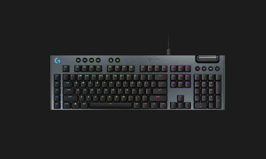 (LS)Logitech G915 X Wired Gaming Keyboard USB port WindowsÆ 10 or later (Optional) Internet access for Logitech G HUB Software