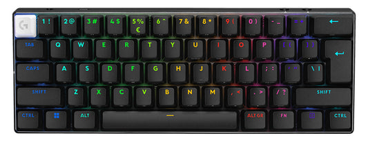 (LS)Logitech PRO X 60 LIGHTSPEED Wireless Gaming Keyboard -Black 2.4GHz LIGHTSPEED Bluetooth¬Æ, or USB wired connection 2-Year Warranty