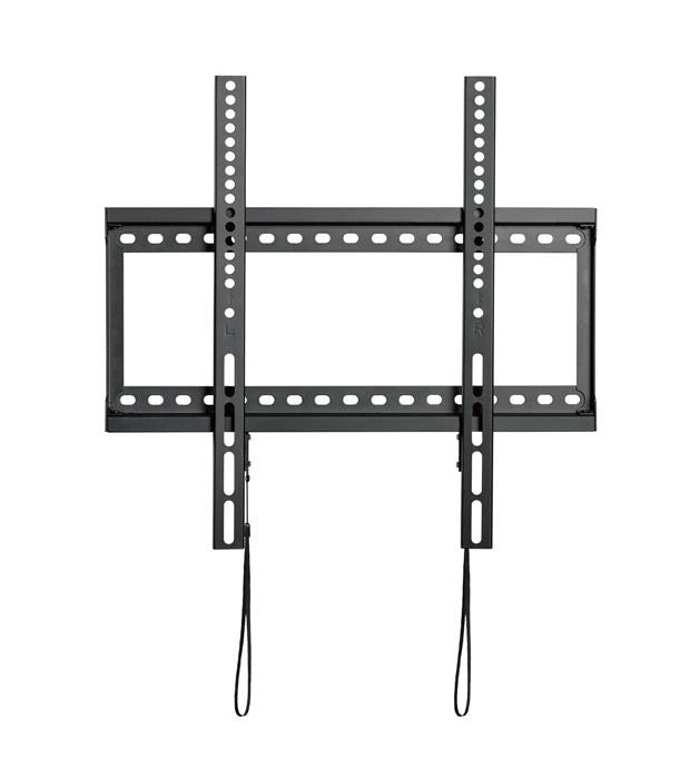 Brateck Fixed TV Wall Mount For 32'-70' up to 75KG, VESA Compatible: 50x50,75x75,100x100,100x150,100x200,200x200,300x200,200x400 Fine Texture Black