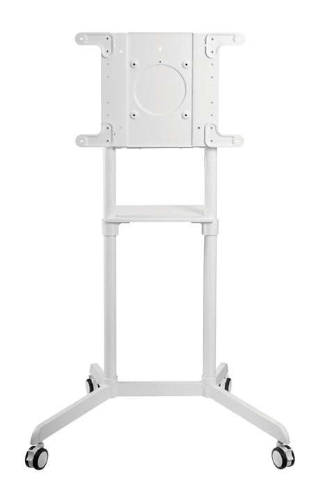 Brateck Rotating Mobile Stand for Interactive Display Fit 37'-70' Up to 70kg- VESA: 200x200,400x200,300x300,600x200,350x350,400x400,600x400 White