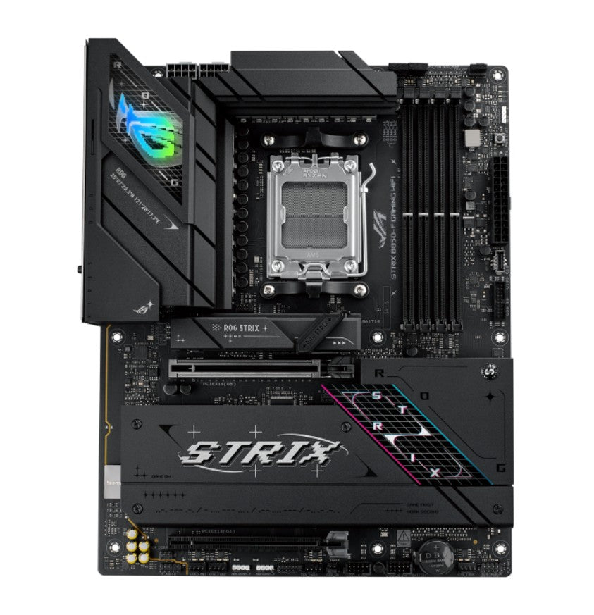ASUS AMD ROG STRIX B850-F GAMING WIFI (AM5) ATX Motherboard, DDR5 192GB, 1x PCIe 5.0 x16 slot, 4 xM.2 slots, 2x SATA, Wi-Fi 7, Intel 2.5Gb
