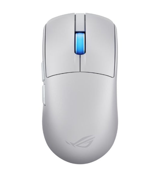 ASUS ROG Harpe II Ace WHITE Gaming Mouse 48g, 42,000-dpi ROG AimPoint Pro Optical Sensor, ROG Optical Micro Switches