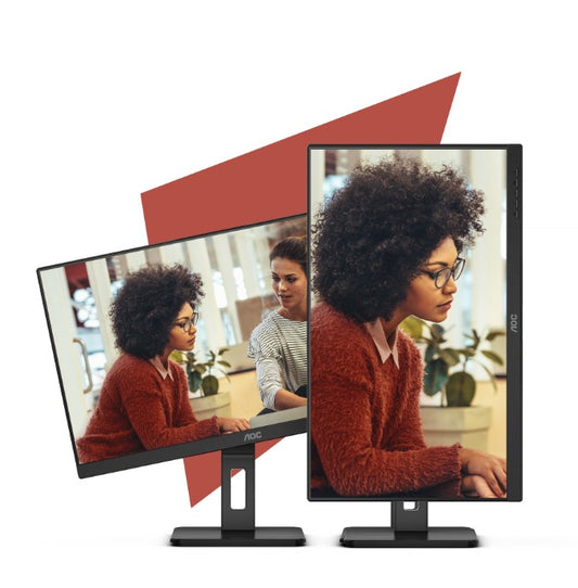 AOC 27' IPS, 4ms, FHD 1920 √ó 1080, Adaptive Sync, Border less, Height Adjustable Stand, VESA 100X100m, Speakers  HDMI, DP, VGA Office Monitor (LS
