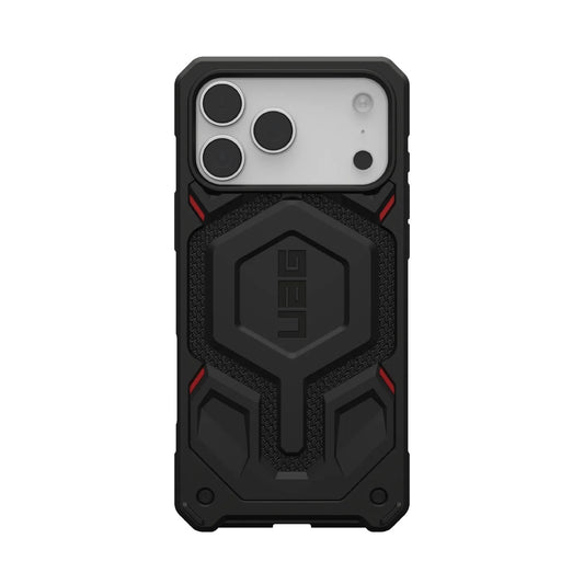UAG Monarch Pro MagSafe Kevlar Apple iPhone 17 Pro Max (6.9') Rugged Case - Kevlar Black (114514113940), Shock Protection, 10 Years Warranty