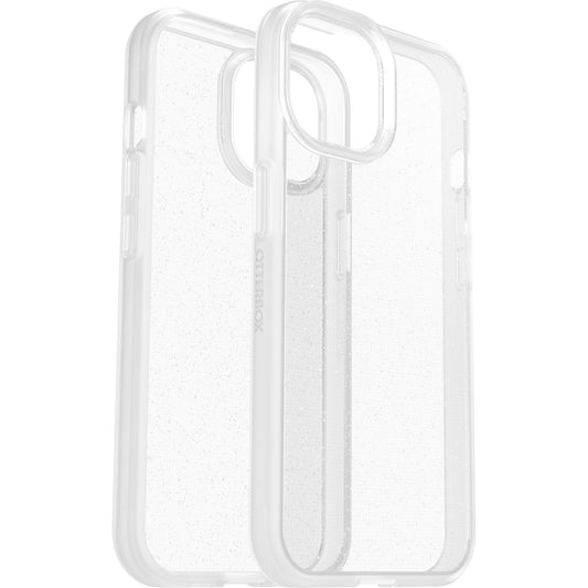 OtterBox React for Apple iPhone 15 (6.1") Case Stardust (Clear Glitter) - (77-92809), Antimicrobial, DROP+ Military Standard, Hard Case, 7 Years Warranty