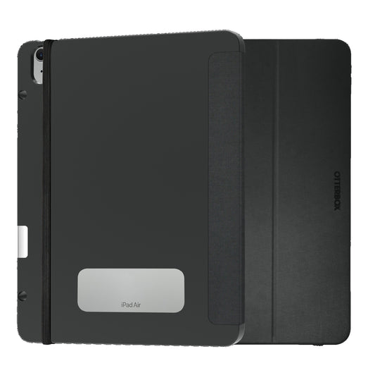 OtterBox React Folio Apple iPad Air (13') (M3/M2) (7th/6th Gen) Case Black - (77-95351), DROP+ Military Standard, Pencil Holder, 7 Years Warranty