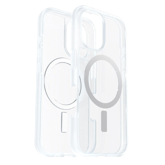 OtterBox React MagSafe for Apple iPhone 16 (6.1") Case Clear - (77-96245), DROP+ Military Standard, Hard Case with Soft Grip Edges, 7 Years Warranty