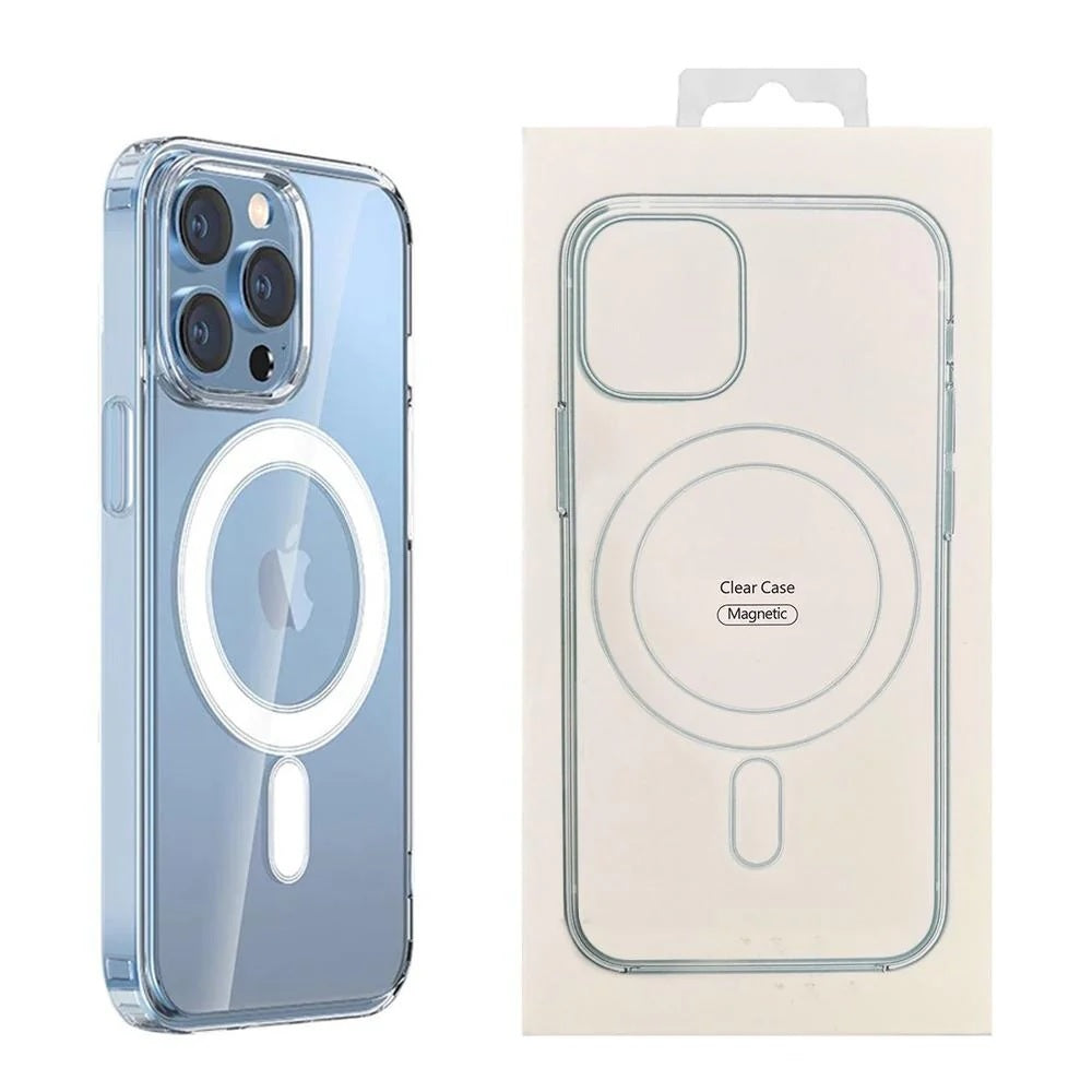 USP Apple iPhone SE (3rd & 2nd Gen) and iPhone 8/7 Clear Case with MagSafe - Crystal Clear, 360 Rotating, Scratch Resistant,Durable & Lightweight