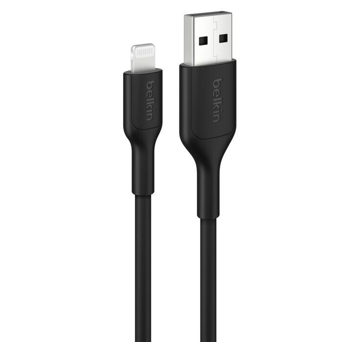 Belkin BoostCharge Lightning to USB-A Cable (1M) - Black (CAA019FQ1MBK)