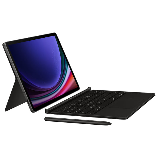 Samsung Galaxy Tab S10 FE / Tab S9 / S9 FE Book Cover Keyboard Black - Magnetic, Effortless Comes In 150¬∞, Wireless Sharing, AI Key,1 Year Warranty
