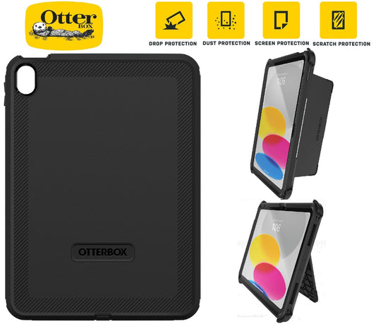 OtterBox Defender Apple iPad (11.0') 11th Gen (A16)/iPad 10th Gen (10.9') Case Black-No Retail Packaging - DROP+ 2X Military Standard,7 Years Warranty
