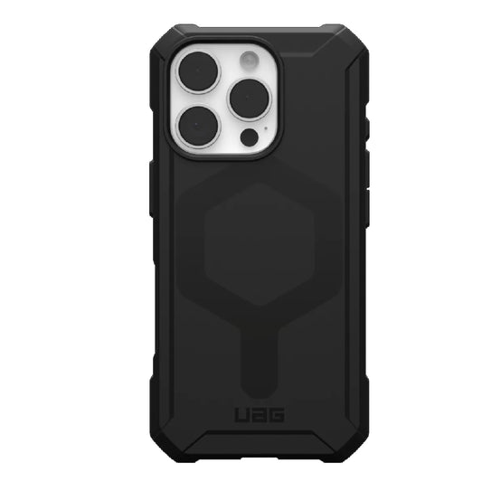 UAG Essential Armor MagSafe Apple iPhone 16 Pro Max (6.9') Rugged Case - Black(114449114040), 15ft. Drop Protection(4.6M), 10 Years Warranty