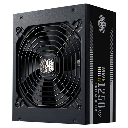 COOLER MASTER MWE 1250W GOLD MODULAR, ATX3.1, FULLY MODULAR CABLE DESIGN, 80 PLUS GOLD CER