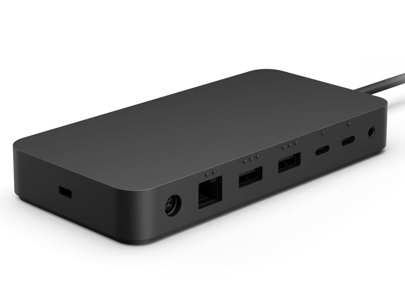 Microsoft Surface ThunderboltÄöë 4 Dock Station 4K 165W 40Gbps USB-C USB-A 3.5mm Audio Jack 2.5G Ethernet Go2/3 Studio Pro 7/7+/8/9/X/10/11 Laptop 5/6/7