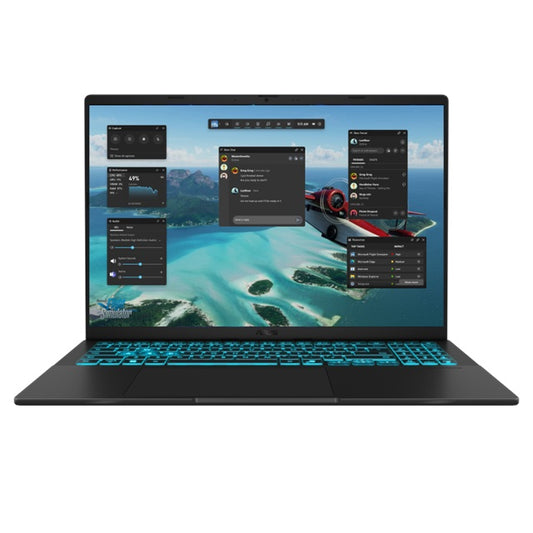 ASUS V16 16' RTX 4050 INTEL Core 7 240H WUXGA (1920 x 1200) 16:10 16GB DDR5 512G PCIEG4 Black Win11 H Backlit KB Creator Gaming Laptop