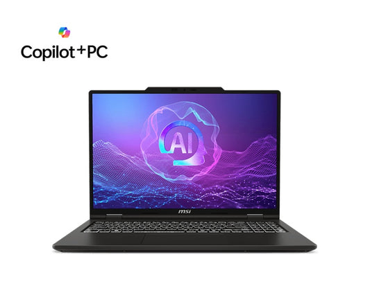 MSI Venture Series Business Notebook 16' 2k OLED AMD Ryzen AI 5 340 DDR5 8GB*2 512GB SSD Windows11 Home AMD Radeon Graphics Ryzen AI 300