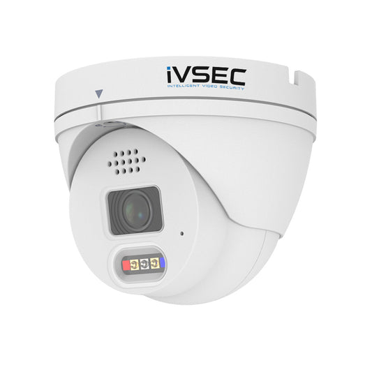 IVSEC TURRET IP CAMERA  12MP  3.6MM FIXED LENS  15FPS  POE  IP66  30M IR  ADV DET