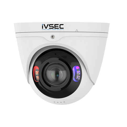 IVSEC EYEBALL IP CAMERA  8MP  PANORAMIC  2.8MM FIXED LENS  30FPS  ADV DET  ADV IVS