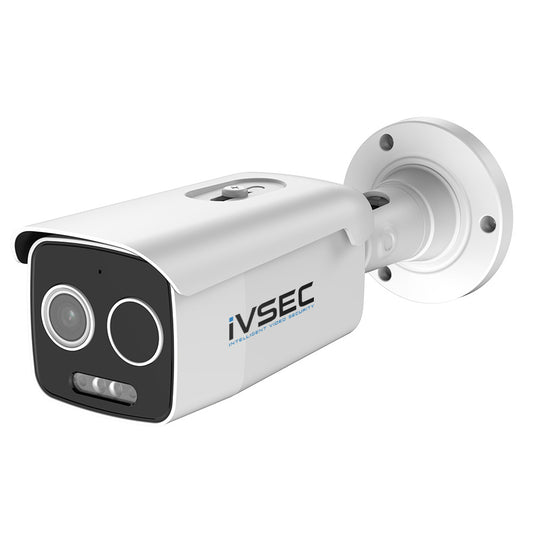 IVSEC THERMAL BULLET IP CAMERA   5MP   3.2MM FIXED LENS  25FPS  BI-SPECTRUM  ADV DET