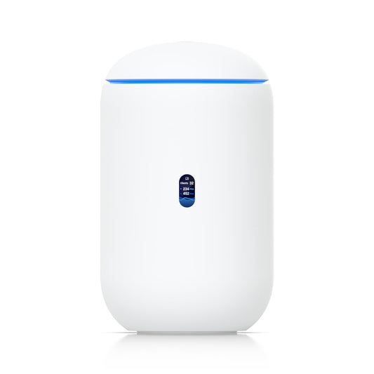 Ubiquiti Dream Router 7, UDR7, 10G Cloud Gateway, Integrated WiFi 7, PoE Switch, MicroSD Storage,Full UniFi Application Support