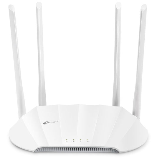 TP-Link TL-WA1801 AX1800 Gigabit Wi-Fi 6 Access Point, 574 Mbps at 2.4 GHz + 1201 Mbps at 5 GHz, 4× Fixed Antennas, 1× Gigabit Port, 1024-QAM