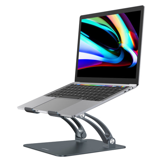 (LS)mbeat® Stage S6 Adjustable Elevated Laptop and MacBook Stand Elegant and Ergonomic Sleek and Durable Material: Aluminium Alloy