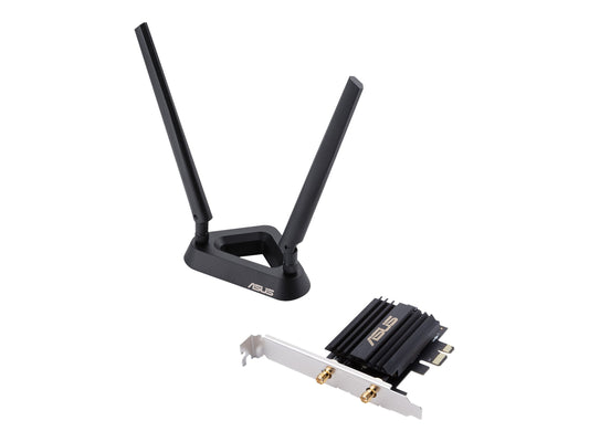ASUS AX3000 PCIe WIRELESS ADAPTER, DUAL BAND, BT5.0, EXT ANT(2), 3YR WTY