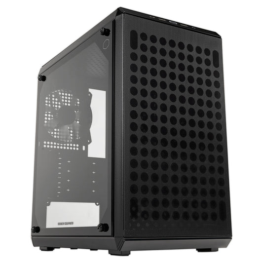COOLER MASTER MATX, TEMPERED GLASS SIDE PANEL, DUST FILTER, 2YR