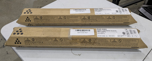 RICOH 841436 841444 MPC3001 MPC3501 BLACK TONER 20K  OPENED BOX