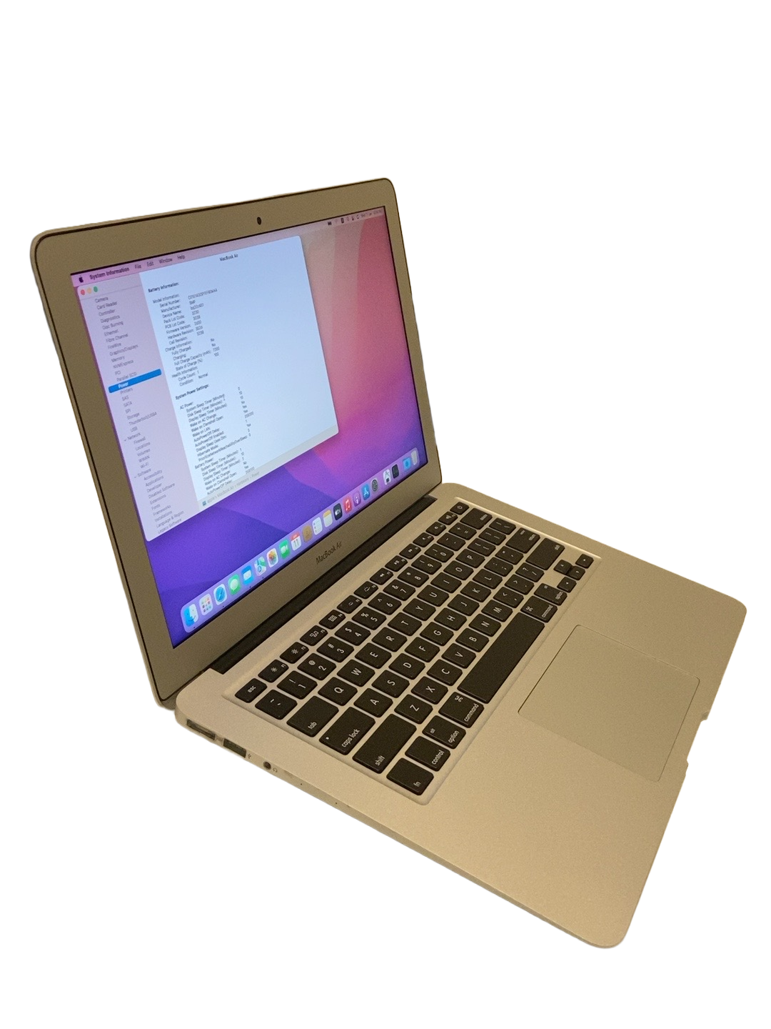Actual MacBook Air 2017 individual product photograph 2