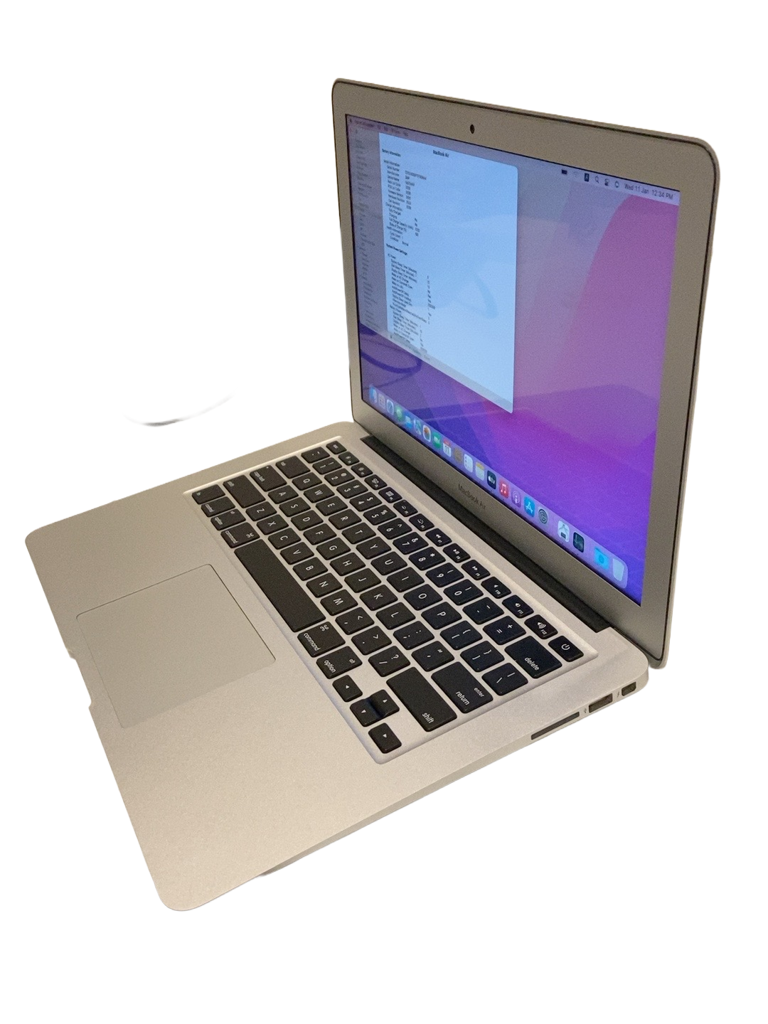 Actual MacBook Air 2017 individual product photograph 3