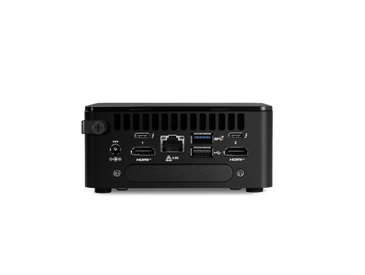 ASUS NUC 13 PRO MINI PC, i7-1360P,DDR4(0/2), M.2(0/1), 2.5"(0/1), WL, NO P/CORD, 3YR RTB