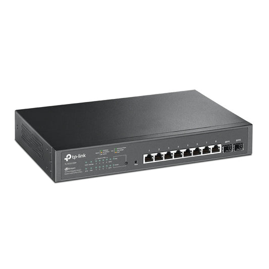 TP-LINK OMADA 10-PORT MANAGED GIGABIT SWITCH, POE+(8), SFP(2), 150W, 5YR