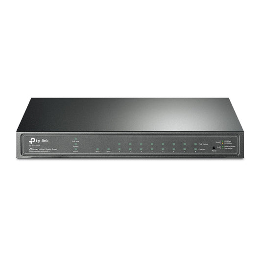 TP-LINK OMADA 8-PORT MANAGED GIGABIT RACK SWITCH, POE+(8), SFP(2), 61W, 5YR