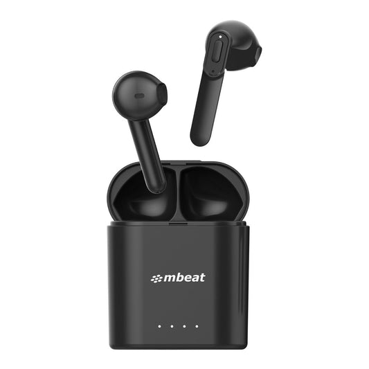 (LS)mbeat¬Æ E1 True Wireless Earbuds/Earphones - Up to 4hr Play time, 14hr Charge Case, Easy Pair Fully charging time 2 hours  Additional play 14 hr