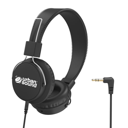 Verbatim Urban Sound Kid‚Äôs Headphones, Volume limiting for ear protection. Lightweight 1.2M, Gold plated 3.5mm Jack. High Quality, Ambient Awareness