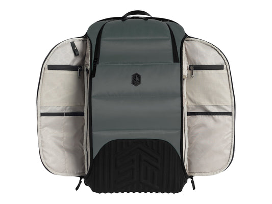 STM (DUX) 30L LAPTOP BACKPACK, FITS UP TO 17", GREY , 3YR WTY