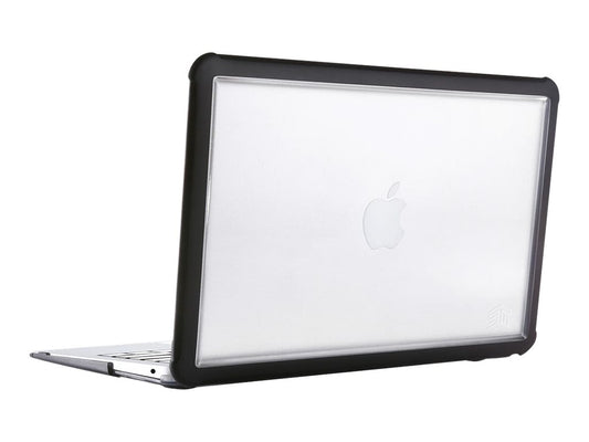 STM DUX (MACBOOK AIR 13" RETINA M1 2020/2018) - BLACK FITTED CASE