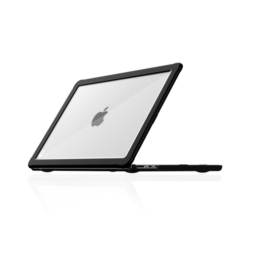 STM DUX (MACBOOK AIR 13" M4/M3/M2) COM - BLACK FITTED CASE