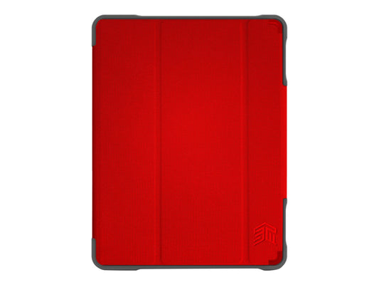 STM DUX PLUS DUO (IPAD 9TH/8TH/7TH GEN) AP - RED FITTED CASE
