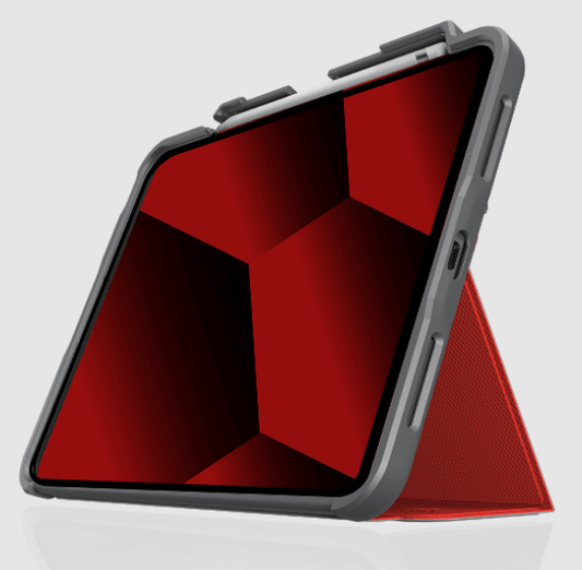 STM DUX PLUS (IPAD 10TH GEN & A16) AP - RED FITTED CASE