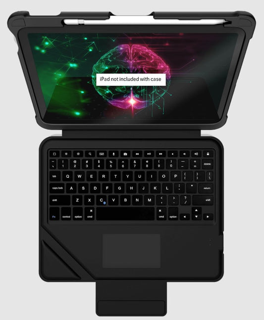 STM DUX KEYBOARD TRACKPAD BT (IPAD 10TH GEN & A16) AP - BLACK FITTED CASE