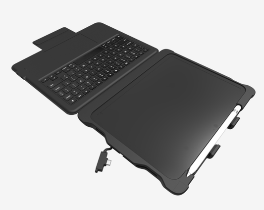 STM DUX KEYBOARD TRACKPAD USB-C (IPAD 10TH GEN & A16) COM - BLACK FITTED CASE