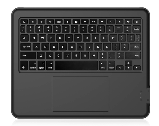 STM DUX KEYBOARD TRACKPAD USB-C (IPAD 10TH GEN & A16) COM - BLACK FITTED CASE