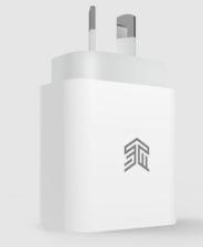 STM 20W USB-C POWER ADAPTER PLUG WHITE **DD SOH ONLY**