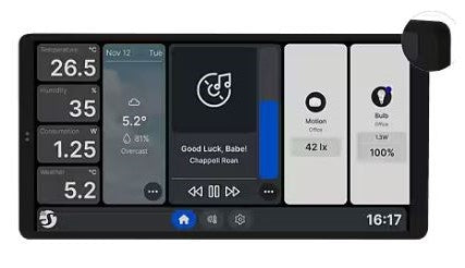 SHELLY WALL DISPLAY X2 BLACK