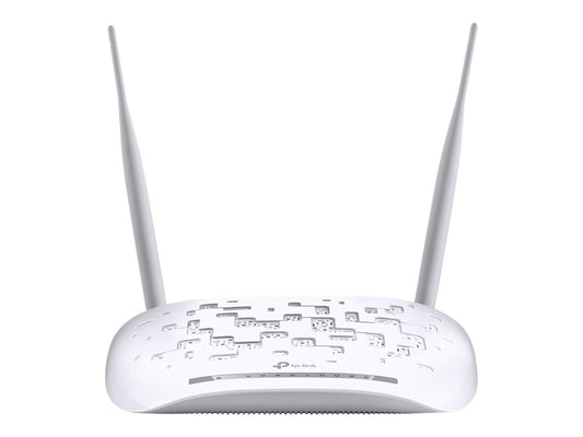 TP-LINK 300MBPS WIRELESS N VDSL/ADSL USB MODEM ROUTER, BROADCOM, 10/100 RJ45 PORTS(4), 3YR
